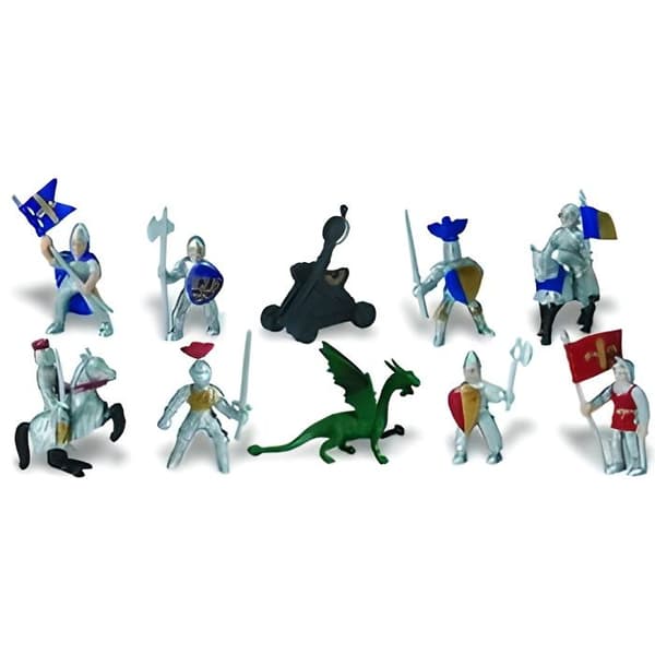 Figurer Karaktärer - Tubo Knights Dragons