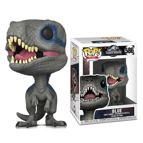 Figurine - Funko - Jurassic World 2 - Blue - 9 cm - Under officiell licens
