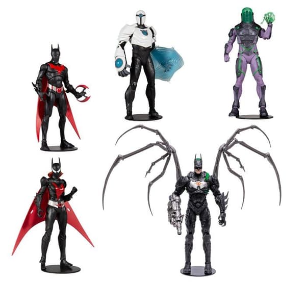 Mcfarlane - TM15440 - Toys DC Multiverse Pack 5 Build-A Batman Beyond Figures 15 cm