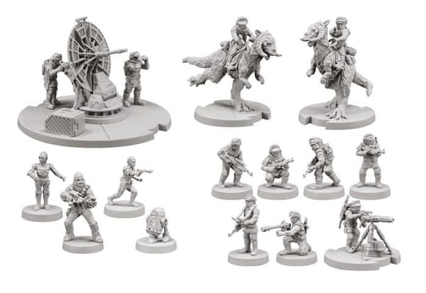 Miniatyrfigur - Atomic mass games miniatyrkaraktär - FFGD4693