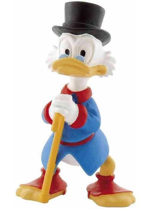 Figurine The Picsou Gang - Scrooge - Bullyland 15310 - Miniatyrkaraktär - Blandat - 3 år och äldre