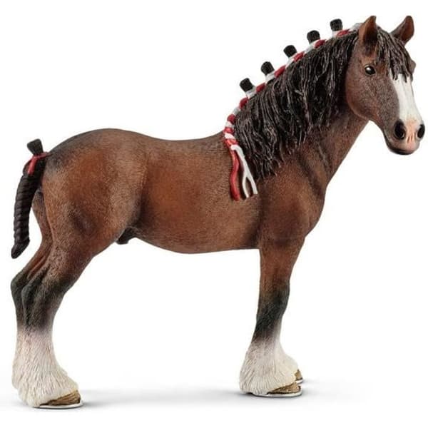 Schleich Figurine 13808 - Farm Clydesdale Valack