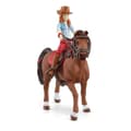 Miniatyrbild 1 av 4: Ryttarfiguren Hannah och Cayenne, från 5 år, Schleich 42539 Horse Club - box, 15,1 x 7,9 x 18 cm