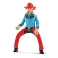 Miniatyrbild 4 av 6: Figurfigur Cowgirl och Racingfat, med figur och häst, Schleich 42576 Farm World