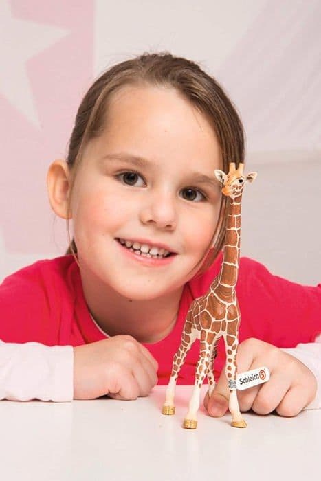 Manlig savanngirafffigur, SCHLEICH 14749 Vilda liv, från 3 år gammal