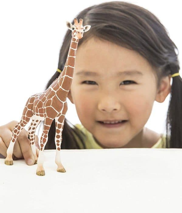Kvinnlig savanngirafffigur, SCHLEICH 14750 Vilda liv, från 3 år gammal