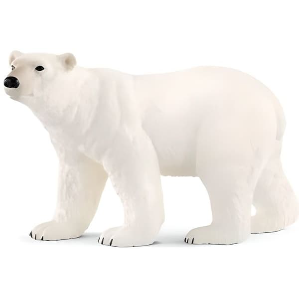 SCHLEICH statyett - Isbjörn - Vilda djur - 10,5 x 7,5 x 5,5 cm