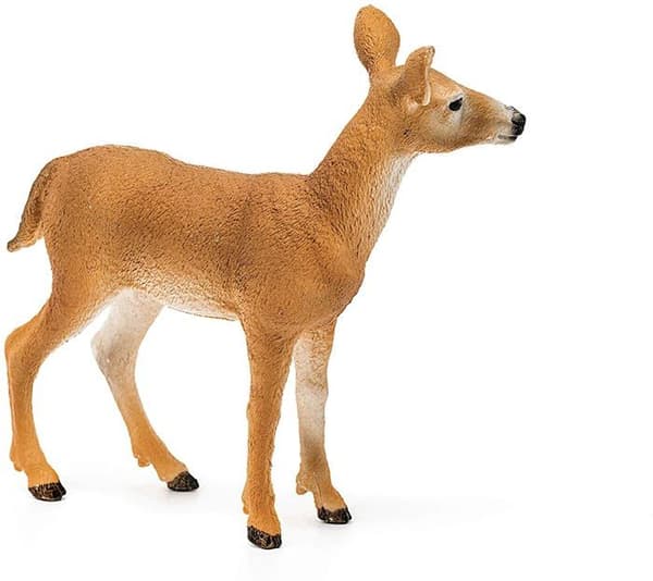 SCHLEICH Virginia Doe Figurine - Wild Life 14819