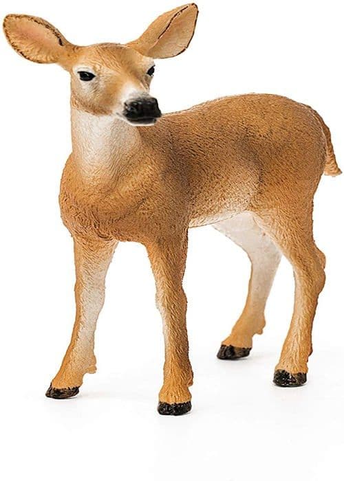 SCHLEICH Virginia Doe Figurine - Wild Life 14819