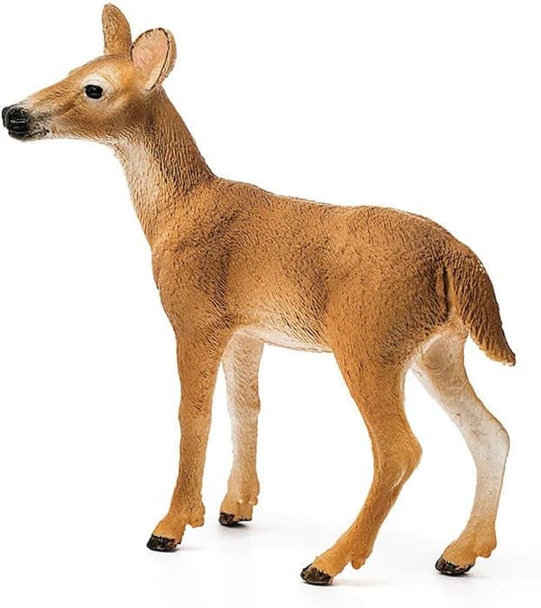 SCHLEICH Virginia Doe Figurine - Wild Life 14819