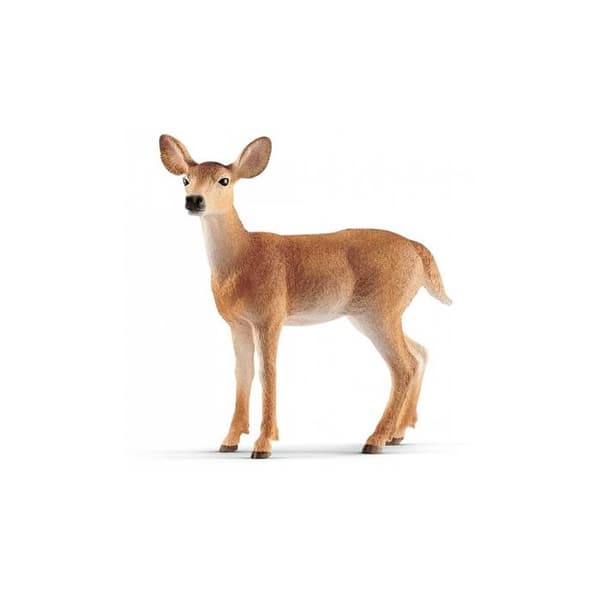 SCHLEICH Virginia Doe Figurine - Wild Life 14819