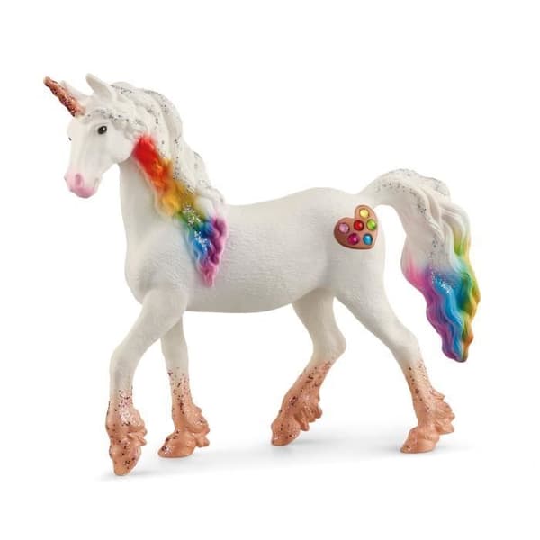 Statyett - SCHLEICH - Regnbågsenhörning, hona - bayala®-serien
