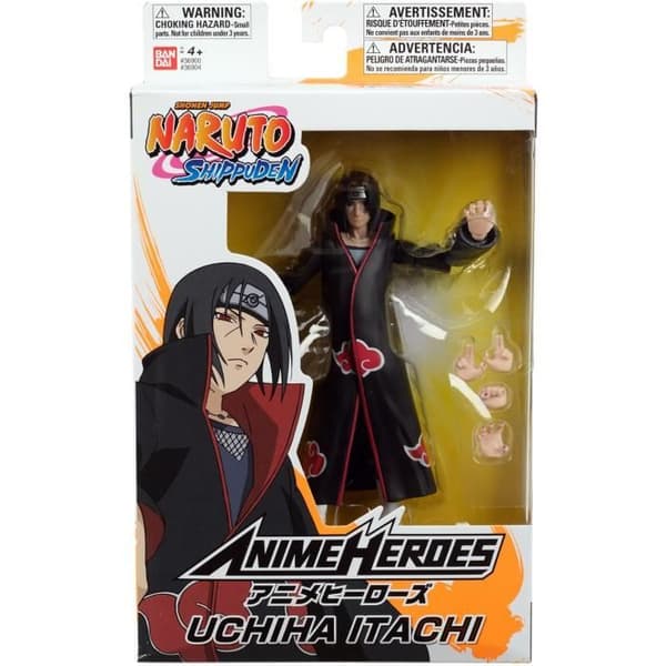 Anime Heroes statyett 17 cm - Itachi Uchiha - BANDAI - Naruto Shippuden