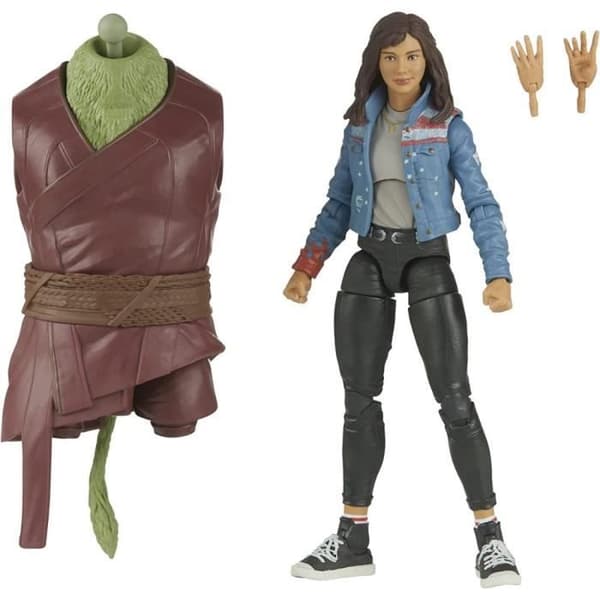 Figur av America Chavez - Marvel - Doctor Strange - 15 cm - 2 tillbehör - Bygg-en-figur
