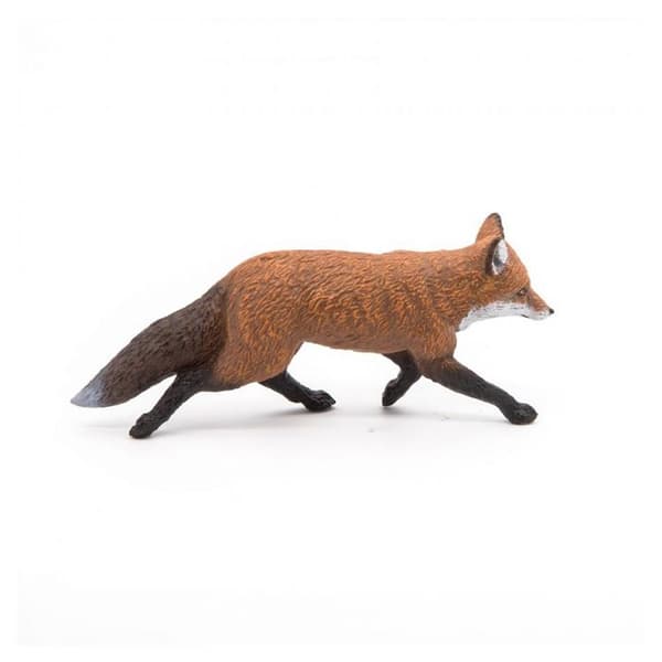Rävfigur - PAPO - WILD LIFE - Vit - Flerfärgad