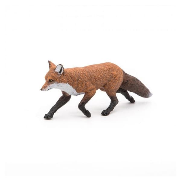 Rävfigur - PAPO - WILD LIFE - Vit - Flerfärgad