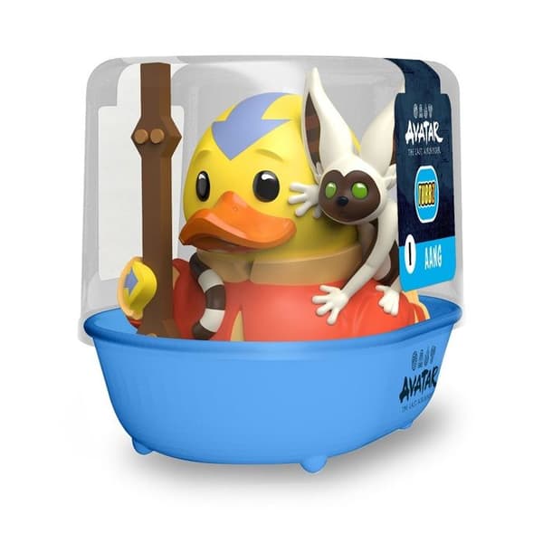 Rubber Duck Figure - TUBBZ - Aang - First Edition - Avatar: The Last Airbender - 9 cm
