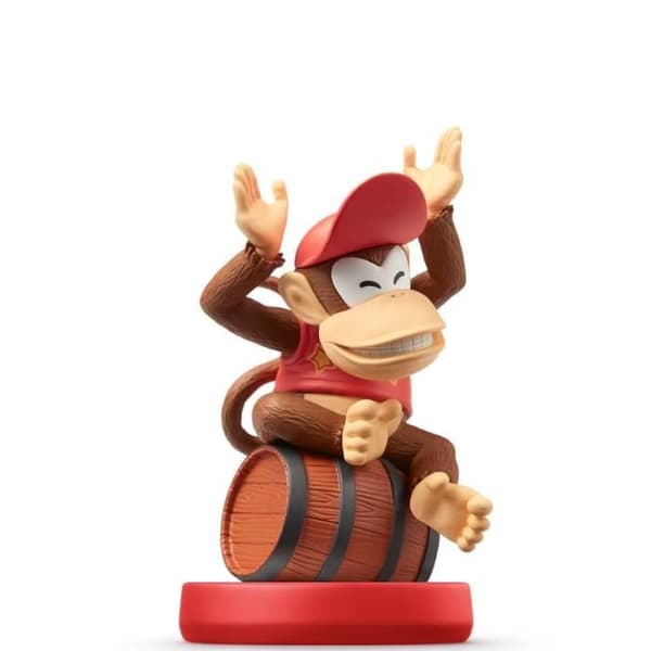 Amiibo Figur - Diddy Kong • Super Mario Collection