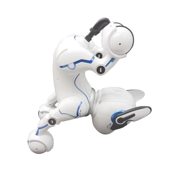 POWER PUPPY - Min programmerbara och taktila smarta robothund med fjärrkontroll - LEXIBOOK