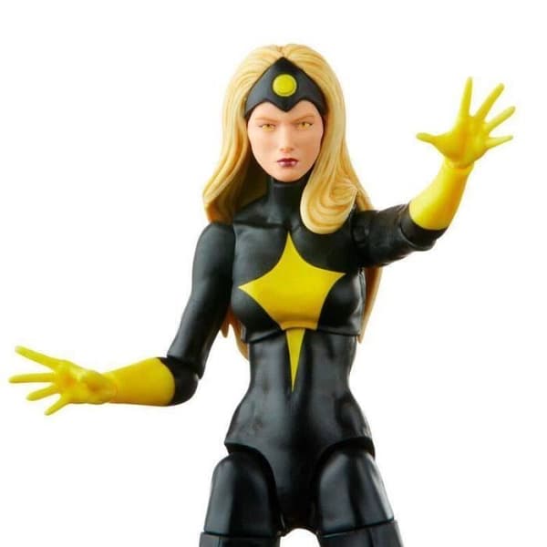 Marvel Legends Series Darkstar 15cm Figur - Svart - Tillbehör ingår