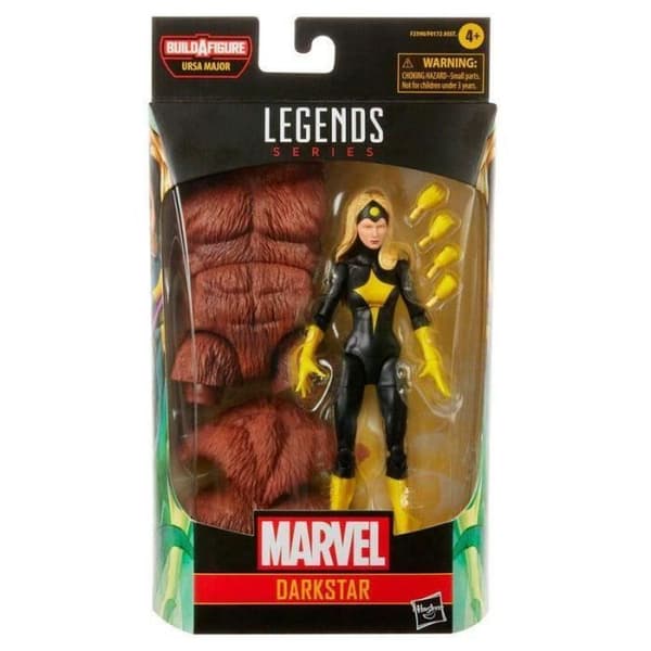 Marvel Legends Series Darkstar 15cm Figur - Svart - Tillbehör ingår