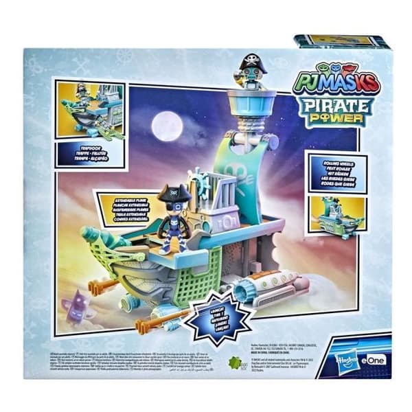 PAJAMASKER - Luftpiratskepp - HASBRO - Förskoleleksak för barn från 3 år och uppåt