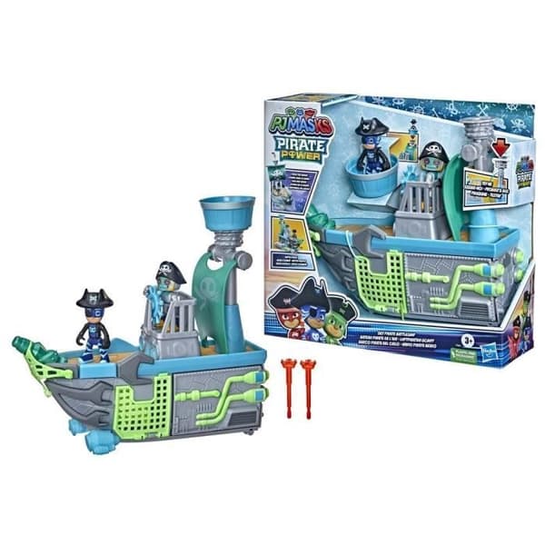 PAJAMASKER - Luftpiratskepp - HASBRO - Förskoleleksak för barn från 3 år och uppåt