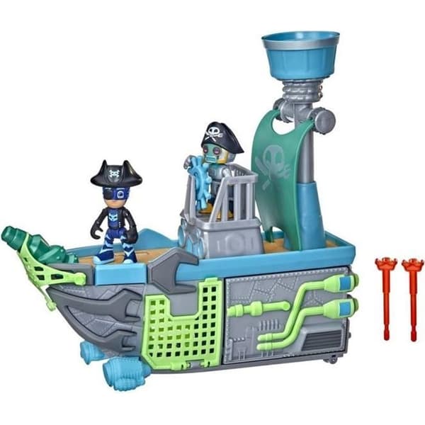 PAJAMASKER - Luftpiratskepp - HASBRO - Förskoleleksak för barn från 3 år och uppåt