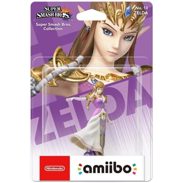 Amiibo Figur - Zelda nr 13 • Super Smash Bros. Collection