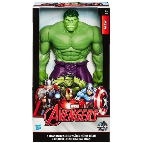 30 cm ledad Hulkfigur - HASBRO - Avengers - För barn från 4 år och uppåt