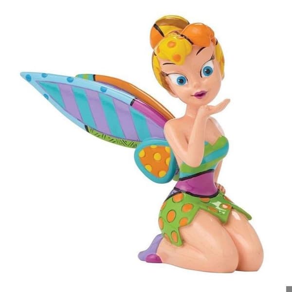 Tinkerbell Figurine - Roméro Britto - Mini - Disney Fairies - Blandat
