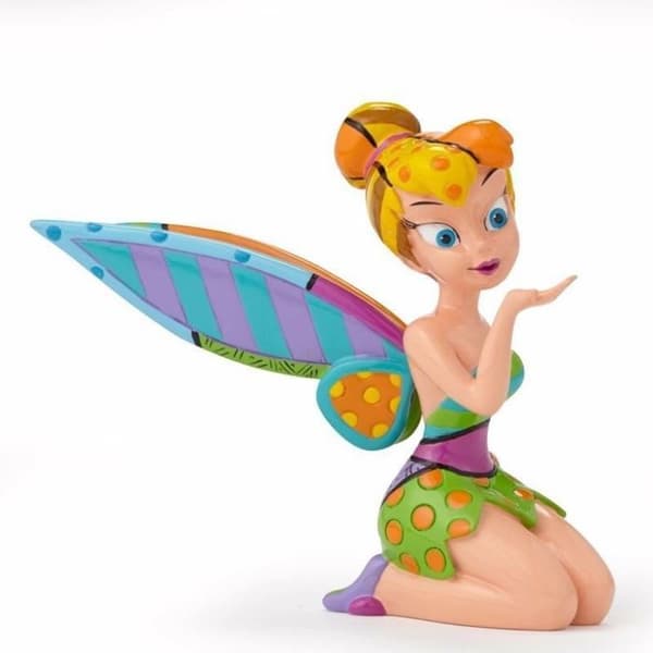 Tinkerbell Figurine - Roméro Britto - Mini - Disney Fairies - Blandat