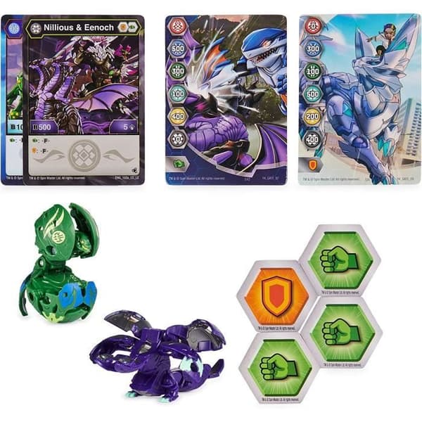 Spin Master 6066256 Bakugan Legends Baku Tin S5 miniatyrrobot