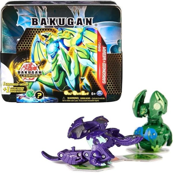 Spin Master 6066256 Bakugan Legends Baku Tin S5 miniatyrrobot