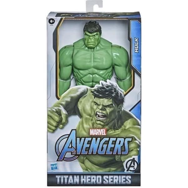 Hulk Blast Gear Deluxe 30 cm actionfigur - MARVEL AVENGERS - Titan Hero Series för barn från 4 år och uppåt