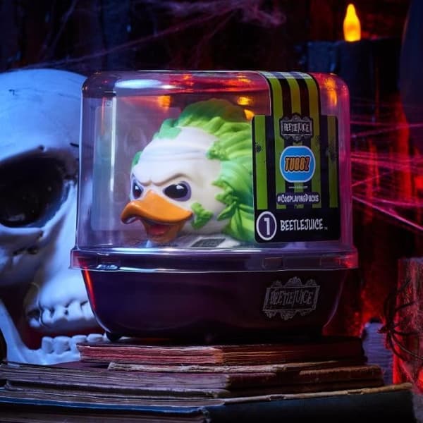 Beetlejuice TUBBZ Bath Duck - Officiellt licensierad samlarobjekt