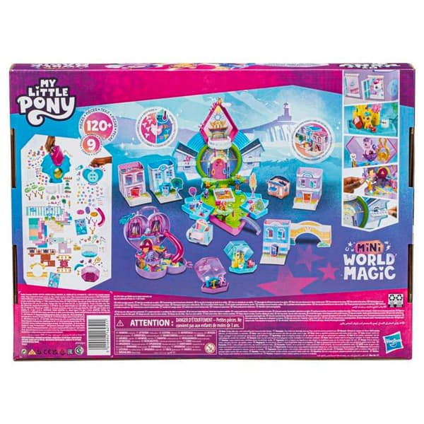 My little pony Mini Magical World, Mini Equestria Collection, anpassningsbar box med mer än 120 stycken