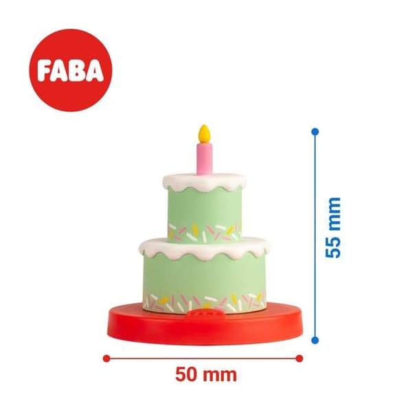 Faba - FFF30011 - Grattis på födelsedagen Ljudkaraktär - Låtar för barn 0+ år, Toy French Version,