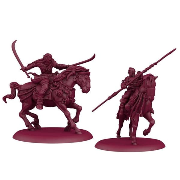 Miniatyrfigur - Cmon miniatyrkaraktär - SIF610 - A Song of Ice and Fire Bordsminiatyrspel Targaryen Heroes 2
