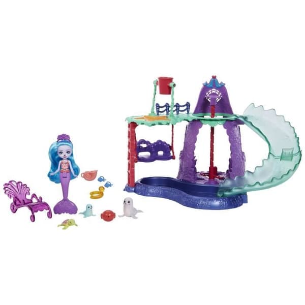 Enchantimals - Mermaids Water Park - Minidocka tillbehör - Från 4 år HCG03