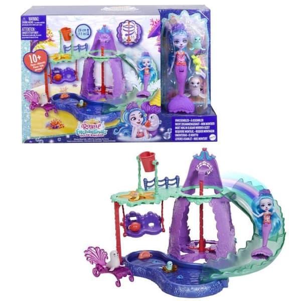 Enchantimals - Mermaids Water Park - Minidocka tillbehör - Från 4 år HCG03