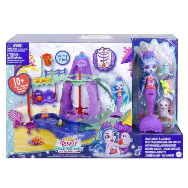 Enchantimals - Mermaids Water Park - Minidocka tillbehör - Från 4 år HCG03