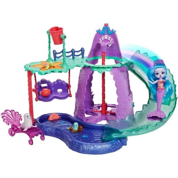 Enchantimals - Mermaids Water Park - Minidocka tillbehör - Från 4 år HCG03