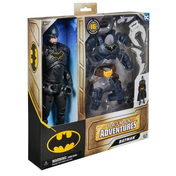 Batman 30 cm ledad figur med 16 tillbehör - BATMAN - Batman Adventures - Blandat - Från 4 år