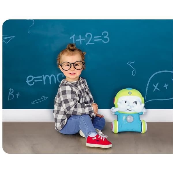 Smoby Smart 1 2 3 interaktiv robot - Motorutveckling - Flerfärgade lysdioder - 18 månader och uppåt