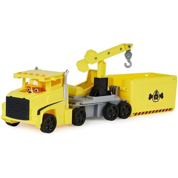 Paw Patrol Interactive Large X-Treme Truck 2-in-1 + Rubble-figur