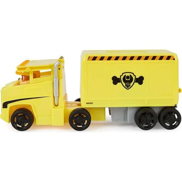 Paw Patrol Interactive Large X-Treme Truck 2-in-1 + Rubble-figur