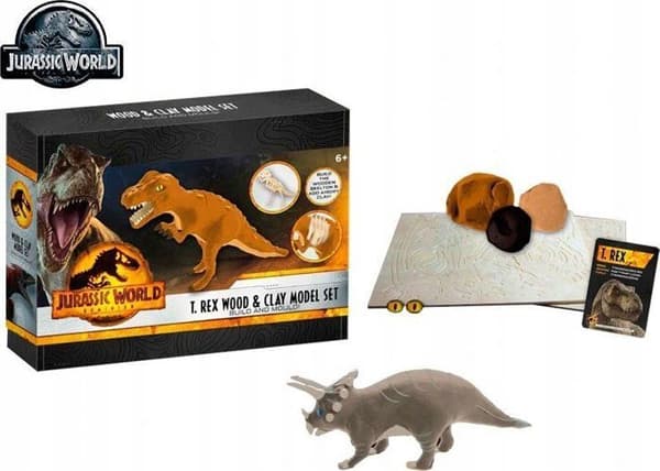 Figurine miniatures - miniature figur Rms *****JW modell dinosaur trä+massa 93-0052 61892