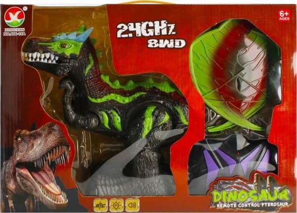 Figur av miniatur - miniaturkaraktär Mega creative - 666-15A - Figur '' DINOSAUR R/C FF LAD 39X28X14 MC WB 9/18'''