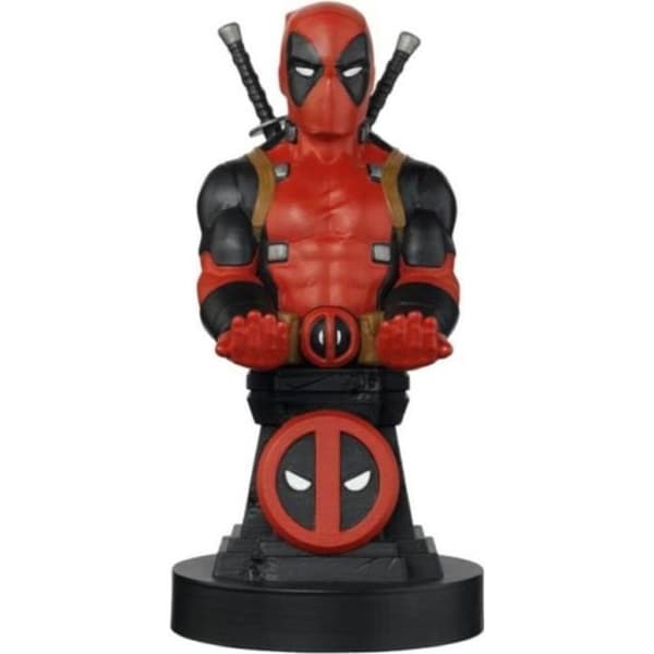 Deadpool Figure - Hållare &amp; Laddare för Controller och Smartphone - Utsökt spel Svart, Brun, Röd